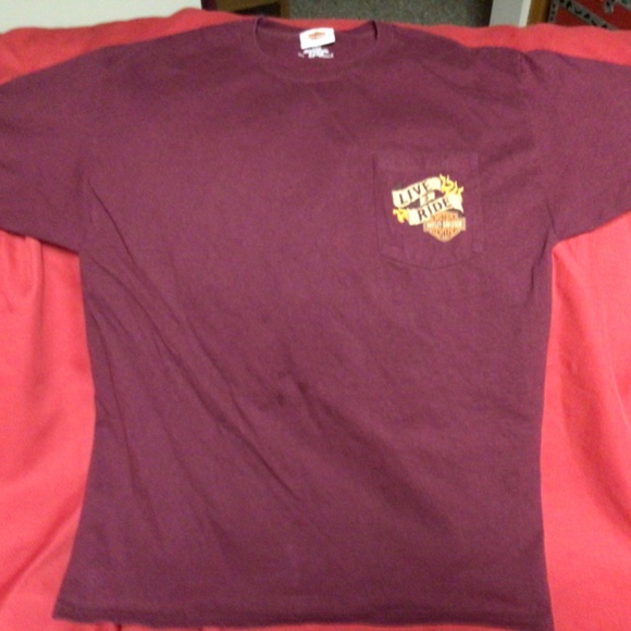 Vintage HARLEY DAVIDSON Batavia tshirt - Picture 2 of 5